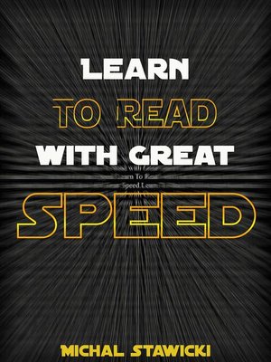 cover image of Learn to Read with Great Speed